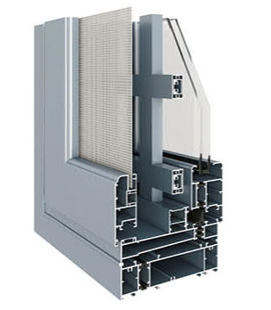 150H係列隔熱窗紗一（yī）體窗（chuāng）(內開內倒)