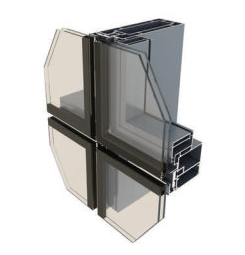 200係列明框、半隱（yǐn）框幕牆