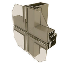 110-180係列隱框、半隱框幕牆