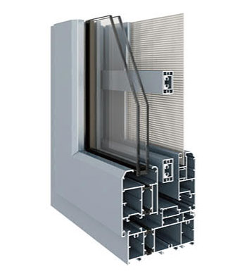 108G係列隔熱窗紗一體平開窗