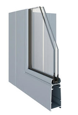 82係列（liè）平開門(雙包)