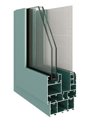 85Y係列窗紗一體平開窗(非隔熱經濟型)