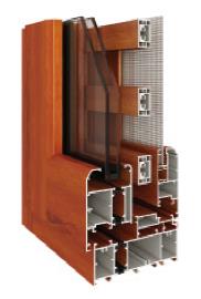 108D係列隔熱紗窗一體窗(外平開玻扇內推拉紗扇（shàn）)係列