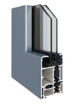 55B係列內平開門係列