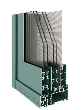 YLJ122A係列隔熱推（tuī）拉窗(隱排)